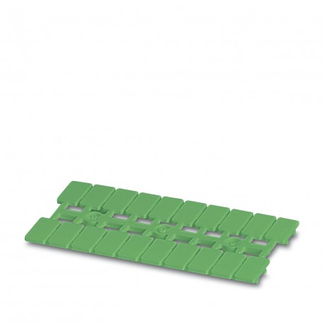 Phoenix contact UM-TMF (6X10) GN Marker for terminal blocks, Strip, green, unlabeled, rotulable with..