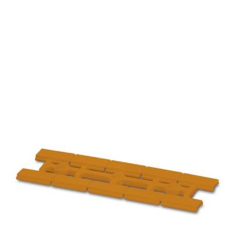 Phoenix contact UM-TMF (12X5) OG Marker for terminal blocks, Roll, orange, unlabeled, rotulable with..