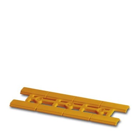 Phoenix contact UM-TMF (16X5) OG Marker for terminal blocks, Roll, orange, unlabeled, rotulable with..