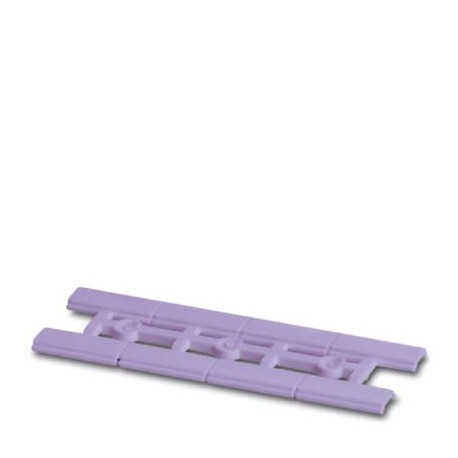 Phoenix contact UM-TMF (16X5) VT Marker for terminal blocks, Strip, violet, unlabeled, rotulable wit..