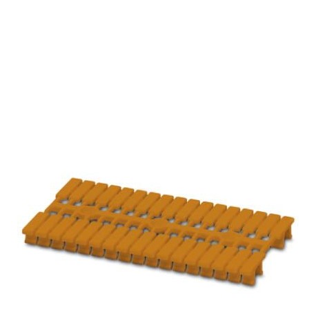 Phoenix contact UM-TM (3,5X10) OG Marker for terminal blocks, Roll, orange, unlabeled, rotulable wit..