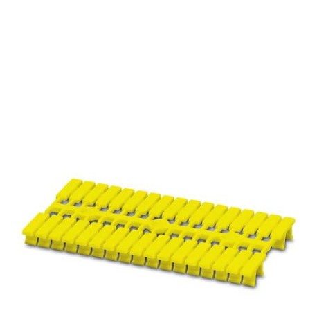 Phoenix contact UM-TM (3,5X10) YE Marker for terminal blocks, Strip, yellow, unlabeled, rotulable wi..