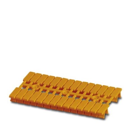 Phoenix contact UM-TM (4X10) OG Marker for terminal blocks, Roll, orange, unlabeled, rotulable with:..