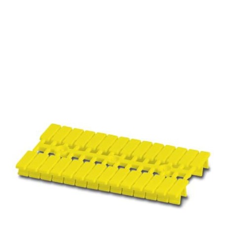 Phoenix contact UM-TM (4X10) YE Marker for terminal blocks, Strip, yellow, unlabeled, rotulable with..