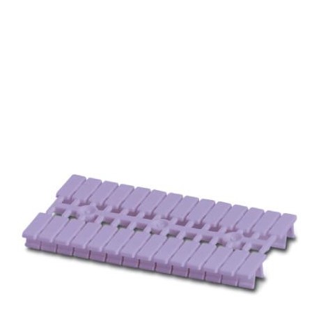 Phoenix contact UM-TM (4X10) VT Marker for terminal blocks, Strip, violet, unlabeled, rotulable with..
