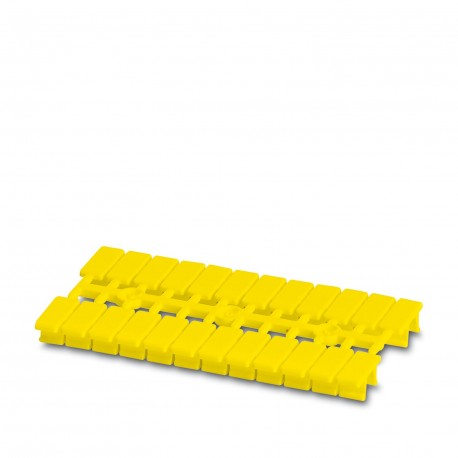 Phoenix contact UM-TM (5X10) YE Marker for terminal blocks, Strip, yellow, unlabeled, rotulable with..
