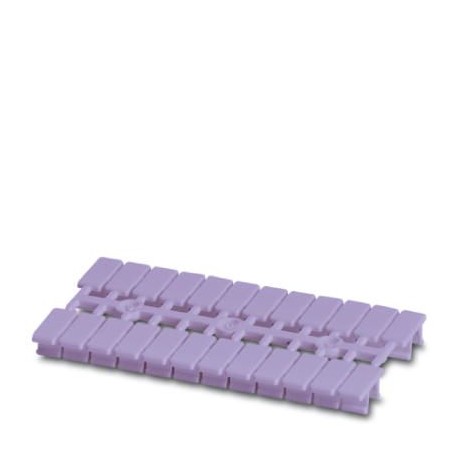 Phoenix contact UM-TM (5X10) VT Marker for terminal blocks, Strip, violet, unlabeled, rotulable with..