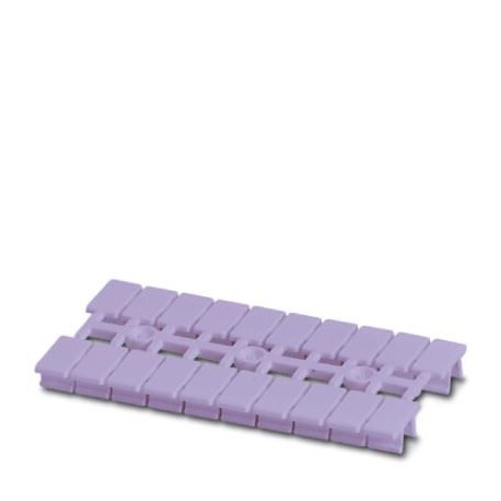 Phoenix contact UM-TM (6X10) VT Marker for terminal blocks, Strip, violet, unlabeled, rotulable with..