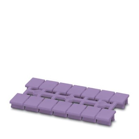 Phoenix contact UM-TM (8X10) VT Marker for terminal blocks, Strip, violet, unlabeled, rotulable with..