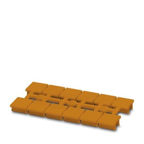 Phoenix contact UM-TM (10X10) OG Marker for terminal blocks, Roll, orange, unlabeled, rotulable with..