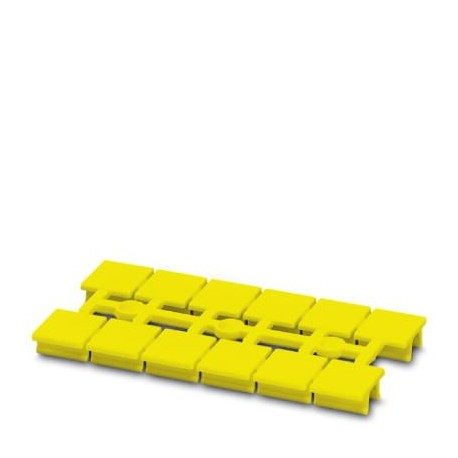 Phoenix contact UM-TM (10X10) YE Marker for terminal blocks, Strip, yellow, unlabeled, rotulable wit..