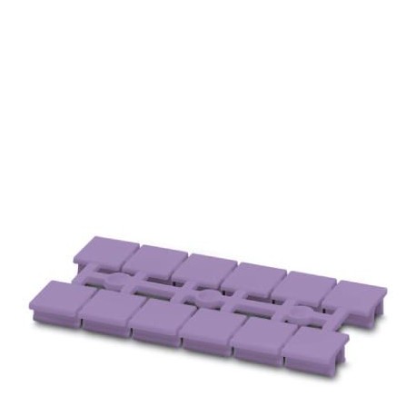 Phoenix contact UM-TM (10X10) VT Marker for terminal blocks, Strip, violet, unlabeled, rotulable wit..