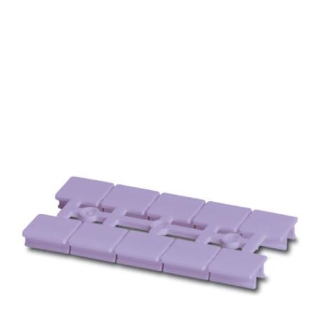 Phoenix contact UM-TM (12X10) VT Marker for terminal blocks, Strip, violet, unlabeled, rotulable wit..