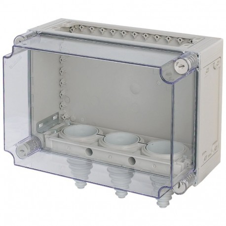 Eaton-moeller KST43-200 Y7-86385 EATON ELECTRIC Panel enclosure, with gland plate and cable glands, HxWxD 250x375x2..