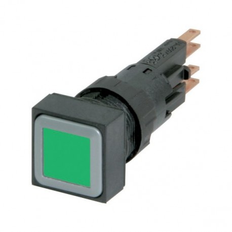 EATON - MOELLER Q18LTR-GN/WB Q18LTR-GN/WB 086413 Y7-86413 EATON ELECTRIC Illuminated pushbutton actuator, green, maintained, +filament la..