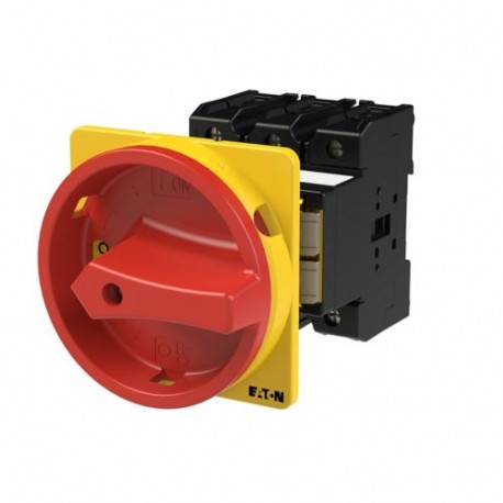 EATON - MOELLER P3-100/V/SVB P3-100/V/SVB 088558 Y7-88558 EATON ELECTRIC Main switch, 3 pole, 100 A, Emergency-Stop function, Lockable in..