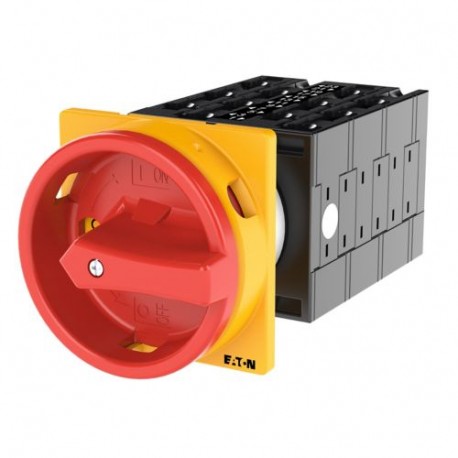EATON - MOELLER T3-6-8348/EA/SVB T3-6-8348/EA/SVB 090310 Y7-90310 EATON ELECTRIC Main switch, 12-pole, 32 A, Emergency-Stop function, 90 °, f..