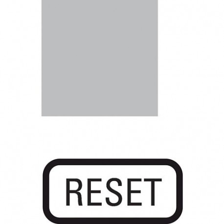 EATON - MOELLER 287LQ18 287LQ18 090820 Y7-90820 EATON ELECTRIC Insert label, transparent, RESET