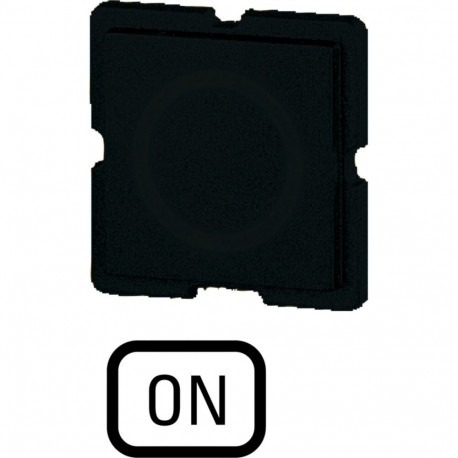 Eaton-moeller 221TQ25 Y7-90934 EATON ELECTRIC Button plate, black, ON