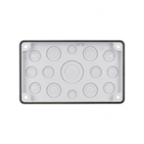 Eaton-moeller F3A-8 2473239 EATON ELECTRIC Flange plate, IP66 x, insulating material, 2xM20 +8xM25/16 +4xM32/20 +M5..