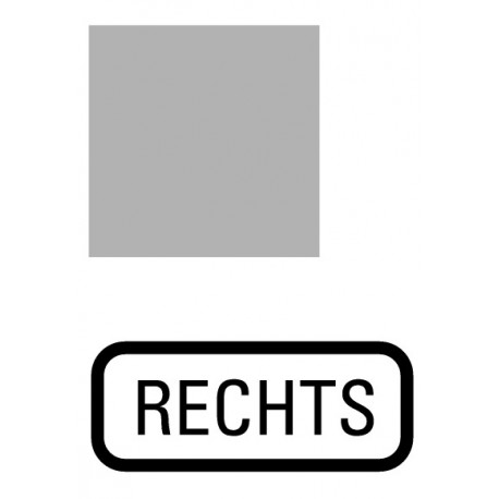EATON - MOELLER 135LQ25 135LQ25 091477 EATON ELECTRIC Insert label, transparent, RECHTS