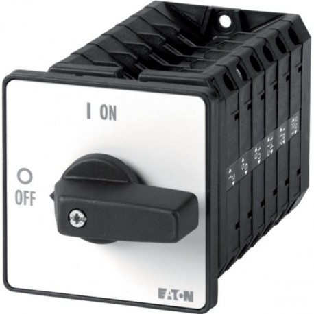Eaton-moeller T5B-6-8481/E Y7-91694 EATON ELECTRIC Step switches, Contacts: 12, 63 A, front plate: 0-3, 45 °, maint..