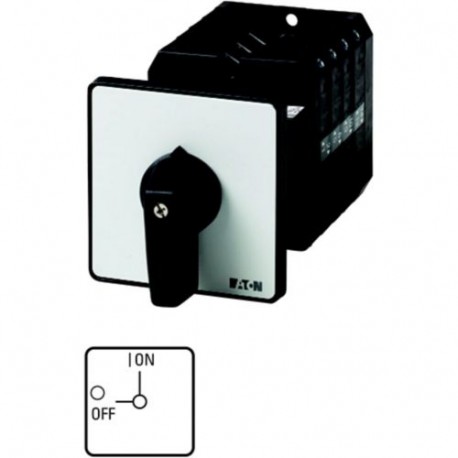 Eaton-moeller T5B-4-8344/Z Y7-92053 EATON ELECTRIC On-Off switch, 8-pole, 63 A, 90 °, rear mounting