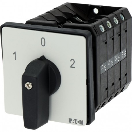 EATON - MOELLER T5B-4-8213/E T5B-4-8213/E 092112 Y7-92112 EATON ELECTRIC Changeoverswitches, Contacts: 8, 63 A, front plate: 1-0-2, 60 °,..