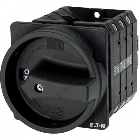 EATON - MOELLER T5B-3-8342/EA/SVB-SW T5B-3-8342/EA/SVB-SW 092307 Y7-92307 EATON ELECTRIC Main switch, 6 pole, 63 A, STOP function, 90 °, Lockable..