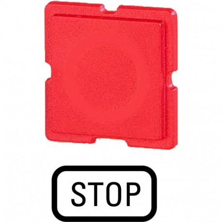 Eaton-moeller 110TQ25 Y7-93363 EATON ELECTRIC Button plate, red, STOP