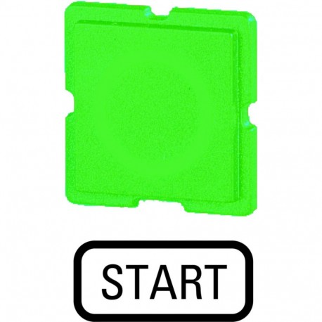 EATON - MOELLER 111TQ25 111TQ25 093399 Y7-93399 EATON ELECTRIC Button plate, green, START
