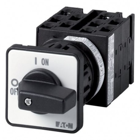 Eaton-moeller T0-5-8270/EZ Y7-93432 EATON ELECTRIC Step switches, Contacts: 9, 20 A, front plate: 1-3, 45 °, 3 step..