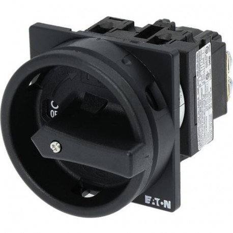 Eaton-moeller T0-1-102/EA/SVB-SW Y7-93451 EATON ELECTRIC Main switch, 2 pole, 20 A, STOP function, 90 °, Lockable i..