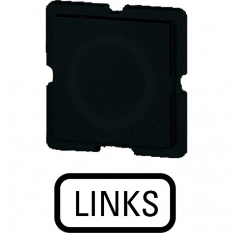 Eaton-moeller 134TQ25 Y7-93494 EATON ELECTRIC Button plate, black, LINKS