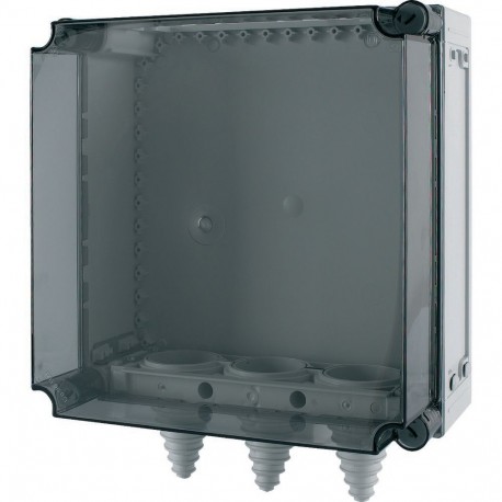 Eaton-moeller KST44-200 Y7-93504 EATON ELECTRIC Panel enclosure, with gland plate and cable glands, HxWxD 375x375x2..