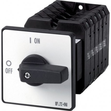 EATON - MOELLER T5-5-8361/Z T5-5-8361/Z 095278 Y7-95278 EATON ELECTRIC Switch, Toggle Contacts: 10 100 rating Plate: 1-0-2 60 ° Interloc..