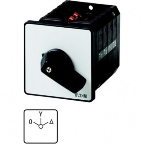 EATON - MOELLER T5-4-8410/E T5-4-8410/E 095954 Y7-95954 EATON ELECTRIC Star-delta switches, Contacts: 8, 100 A, front plate: 0-Y-D, 60 °..
