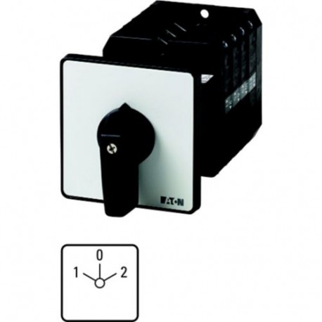 Eaton-moeller T5-4-8213/Z Y7-96012 EATON ELECTRIC Changeoverswitches, Contacts: 8, 100 A, front plate: 1-0-2, 60 °,..