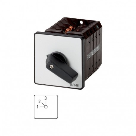 Eaton-moeller T5-2-148/E Y7-97036 EATON ELECTRIC Step switches, Contacts: 3, 100 A, front plate: 1-3, 45 °, maintai..