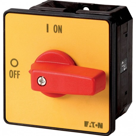 EATON - MOELLER T5-1-8200/E-RT T5-1-8200/E-RT 097225 Y7-97225 EATON ELECTRIC On-Off switch, 1 pole, 100 A, Emergency-Stop function, 90 °, f..