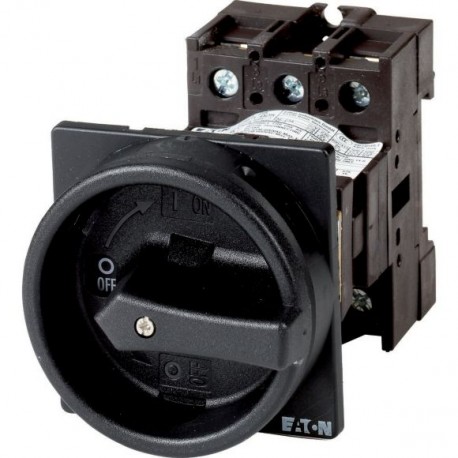 EATON - MOELLER P1-32/V/SVB-SW/N P1-32/V/SVB-SW/N 098198 Y7-98198 EATON ELECTRIC Main switch, 3 pole + N, 32 A, STOP function, Lockable in th..