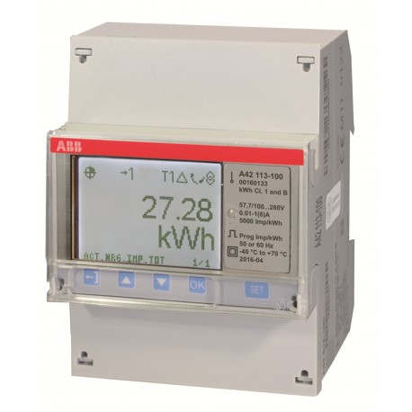 ABB 2CMA100242R1000 2CMA100242R1000 ABB Ener counter. A42 113-100 M-Bus