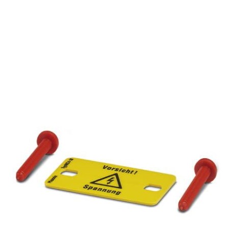 Phoenix contact WS 4-10 Warning label