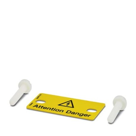 Phoenix contact WS 4-15 Warning label
