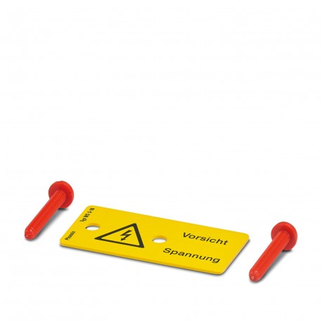 Phoenix contact WS 5-10 Warning label