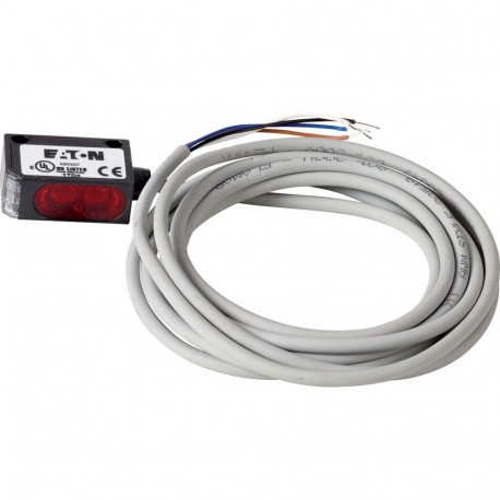 Eaton-moeller E71-FFDP-CA EATON ELECTRIC Proximity switch, optical, long range 10cm. 4L, 10-30VDC, NPN, cable