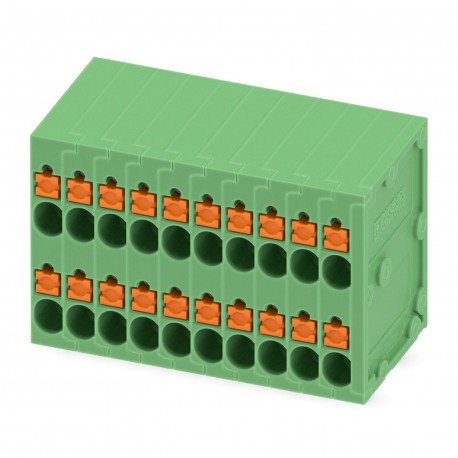 Phoenix contact SPTD 1,5/ 3-H-3,5 GYLCBKBD:-29 Terminal for printed circuit board, rated voltage: 20..