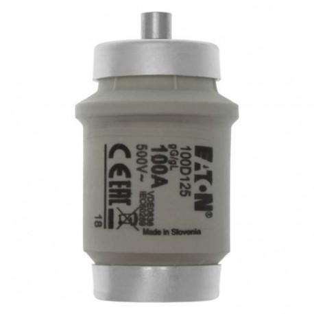 Eaton-moeller FUSE-D4 100A T GL/GG 500VAC EATON ELECTRIC Fuse-link, LV, 100 A, AC 500 V, D4, gL/gG, IEC, time-delay