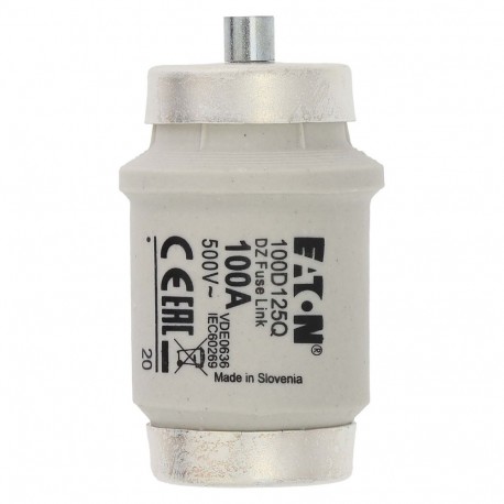 Eaton-moeller FUSE 100A DIV 500VAC EATON ELECTRIC fuse link, LV 100 A, AC 500 V, D4, gR, IEC, fast acting