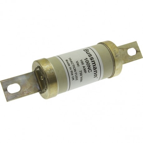 Eaton-moeller 100A DC TRACTION FUSE (1) EATON ELECTRIC Fuse-link, high speed, 100 A, DC 750 V, 50 x 198 mm, gL/gG, I..